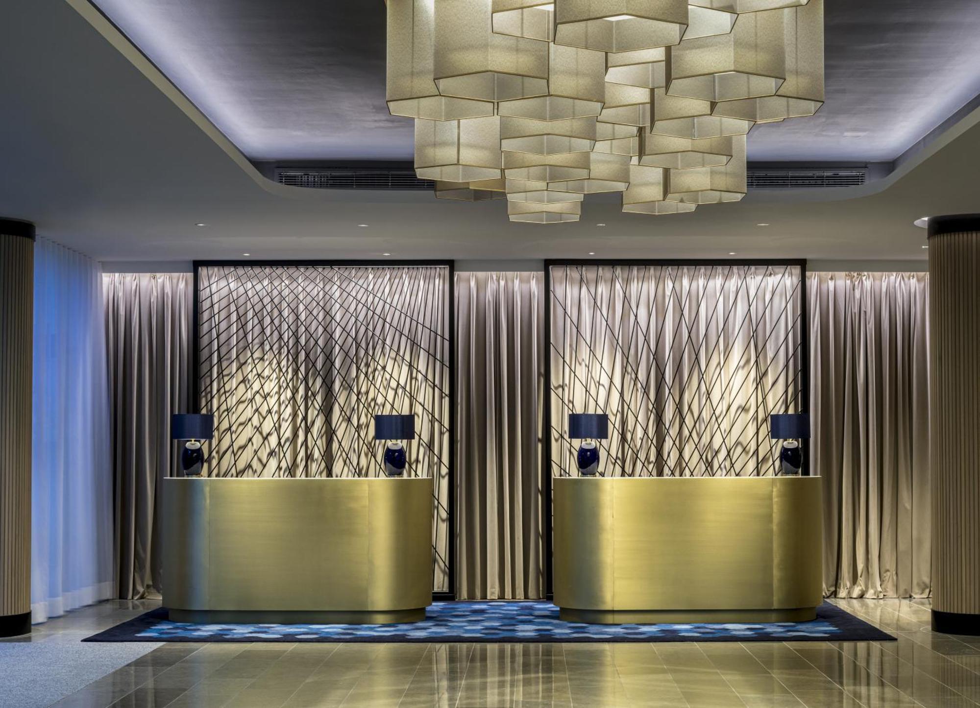 The Lowry Hotel Mánchester Exterior foto The hotel's lobby