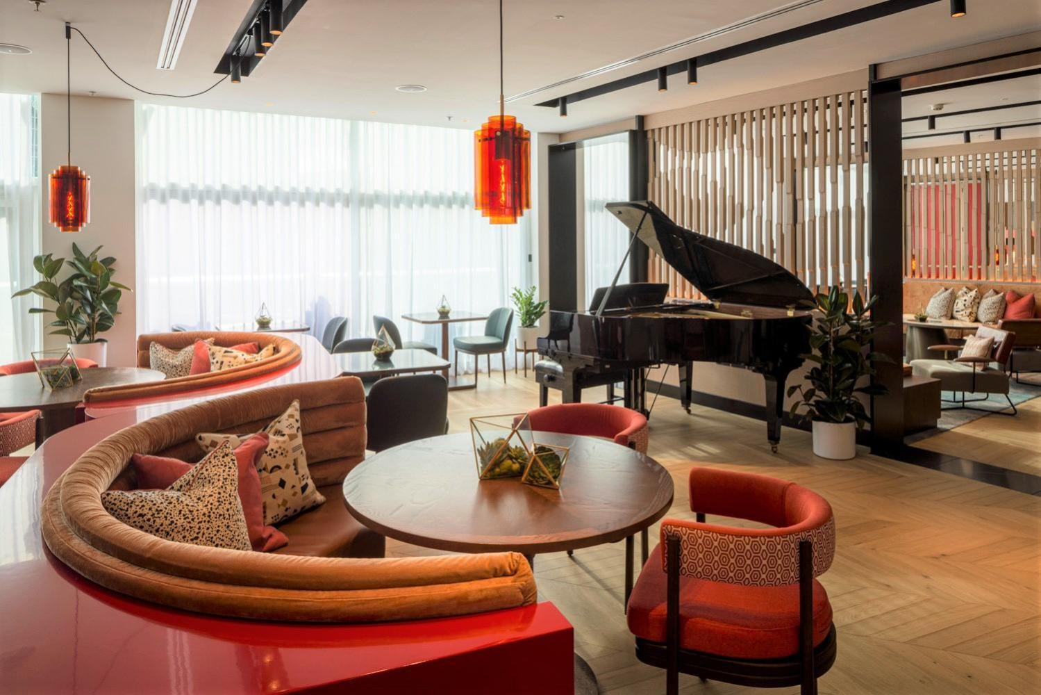 The Lowry Hotel Mánchester Exterior foto The Piano Room